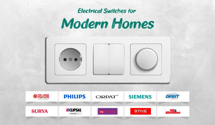 Electrical Switches for Modern Homes